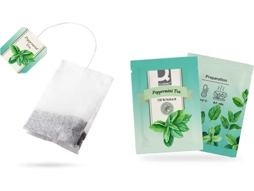 Q-connect thee Munt doos van 20 zakjes a 1,5 gram