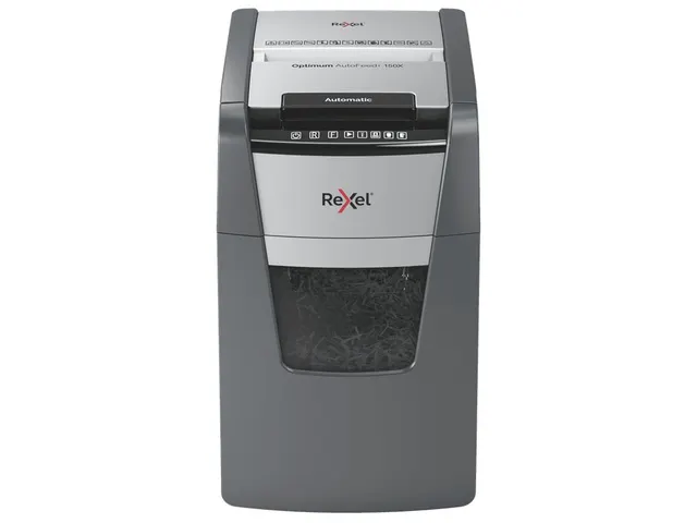 Papiervernietiger Rexel Optimum Auto+ 150X P4 snippers 4x28mm