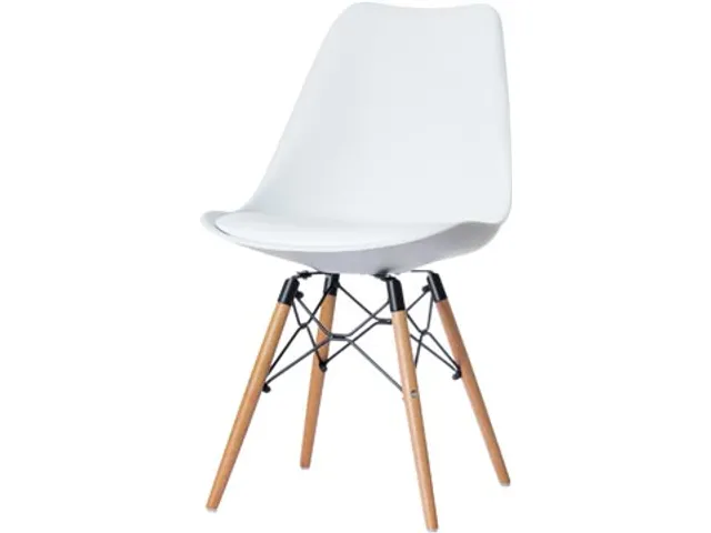 set van 2 stoelen Dogewood, wit