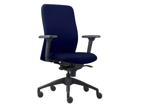 Bureaustoel Euroseats Vigo 002 Blauw
