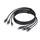 StarTech.com 1,8m Dual DisplayPort en USB 5Gbps KVM Kabel 4K