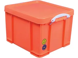 Opbergdoos 35 Liter Neonoranje