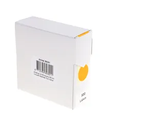 Etiketten Op Rol 25mm Fluor Oranje Met Dispenser 500 Stuks - 3