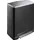 Pedaalemmer E-Cube 50 liter Zwart Mat RVS