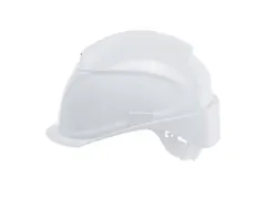 Uvex Airwing B-S veiligheidshelm, HDPE, korte klep, wit, per stuk geve