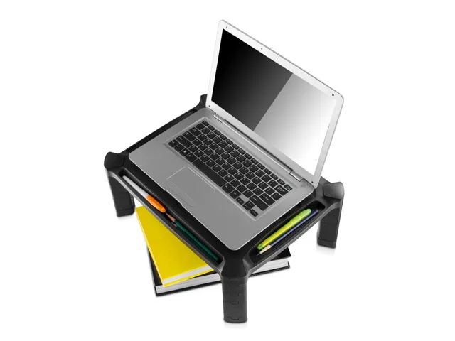 Monitorverhoger Zwart