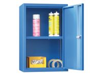 Hangkast 600x400x300mm 1 Verstelbaar Legbord Ral 7035 Front Ral 5012