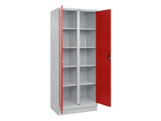 wasgoedverdeelkast,HxBxD 1950x800x500mm,vak B 400mm,draaigrendel - 2