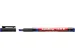 Viltstift edding 143 schuin 1-3mm blauw