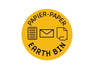 Forex Afvalstroomplaatje Papier BE - 1