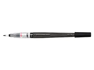 Brushstift Pentel XGFL-101X zwart - 1