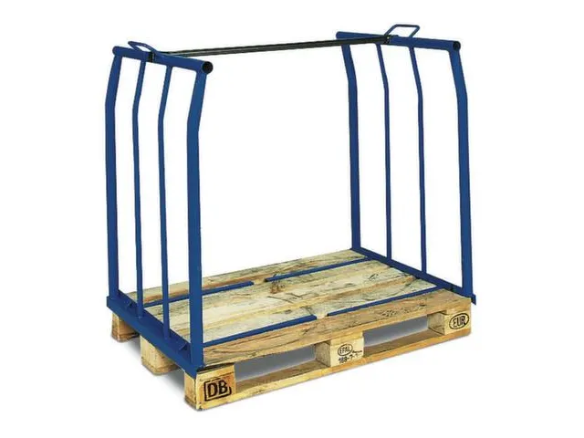 Pallet-Stapelbeugel,M. Kleminrichting,Staal,Belasting 500Kg