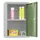 Hangkast 600x400x300mm 1 Verstelbaar Legbord Ral 7035 Front Ral 6011