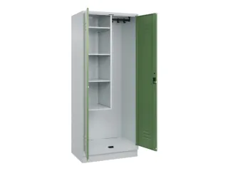 schoonmaakkast,HxBxD 1950x800x500mm,links 4vakken - 2