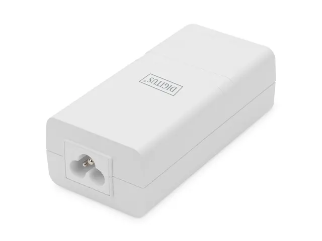 Gigabit Ethernet PoE+ injector 802.3at, 30W kleine behuizing wit