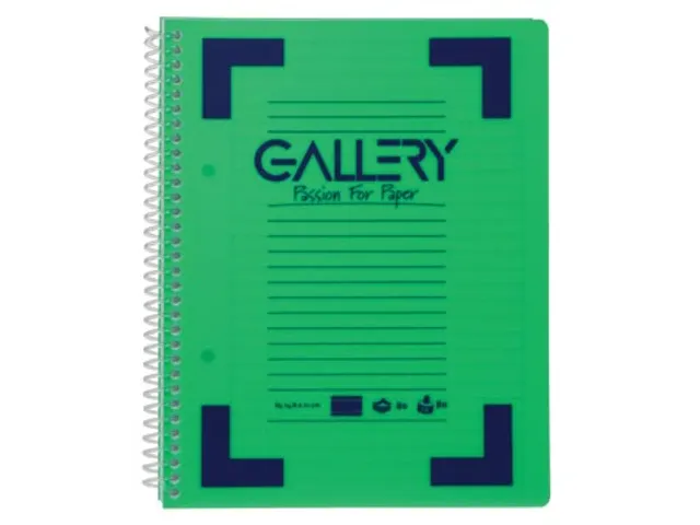 Gallery Spiraalschrift Traditional A5 Lijn Assorti