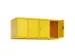 opzetkast,v. locker,4vak.,vak B 300mm,HxBxD 500x1200x500mm