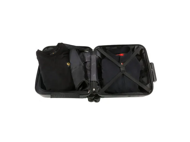 Trolley JSA mat zwart ABS 17 inch laptop