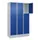 lockerkast,HxBxD 1950x1200x500mm,3x3vakken,vak B 400mm,cil.-slot