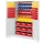 Ruime Bakkenkast 1950x1130x590mm 124 Magazijnbakken Gesleufde/Geperf