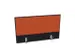panneau de rehausse,p. table de bureau,CC-noir,BN3012-orange