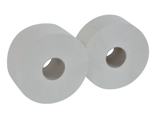 Toiletpapier Budget Mini Jumbo 2-laags 170m 12rollen