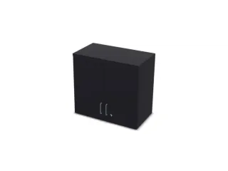 opzetkast v. kast met openslaande deuren CC-zwart 740x800x445mm - 1