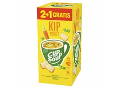 Cup-a-Soup Knorr kip 2+1 Gratis
