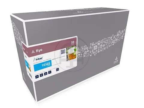 AS14560 Astar Kyocera TK560 FSC toner cyaan rebuilt 10.000pag chip