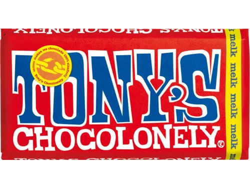 Chocolade Tony's Chocolonely reep 180gr melk