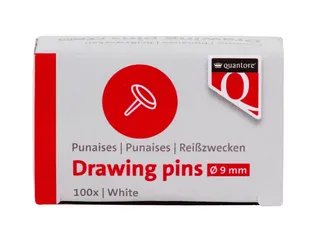 Punaises Quantore 100 stuks wit - 1