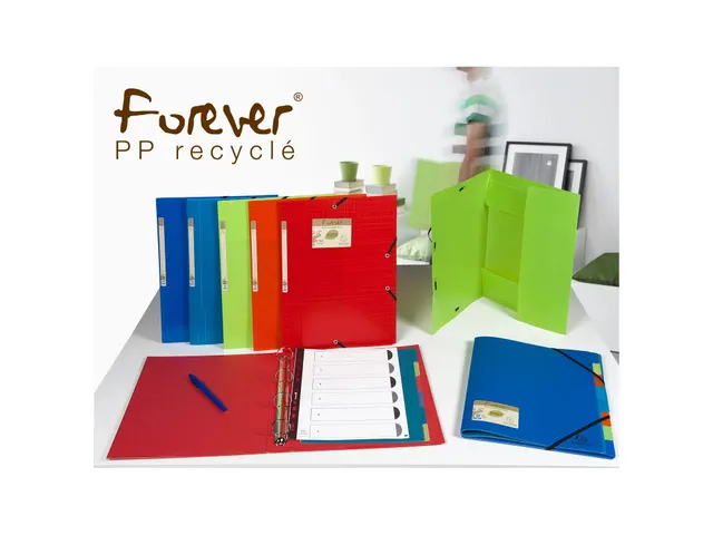 Tabbladen Exacompta A4 11-Gaats Forever 12-Delig Assorti Pp