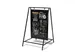 Tableau noir de trottoir Swing 50x70cm Cadre noir Industriel 15mm