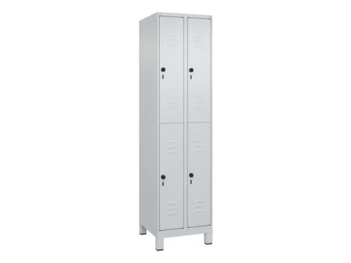dubbeldekse locker,HxBxD 1950x500x500mm,2x2vak.,vak B 250mm