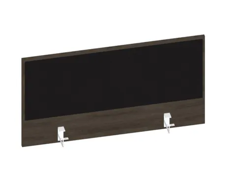 baliepaneel bureau aanbouw achter NV bruin hickory BN8033-zwart 1000mm