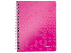 Leitz Schrift WOW A4 Gelijnd Roze