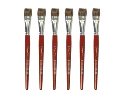 Penseel Kangaro Serie 121 plat Nr. 22 geitenhaar doos 6 stuks