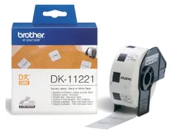 Etiket Brother DK-11221 23x23Mm 1000stuks