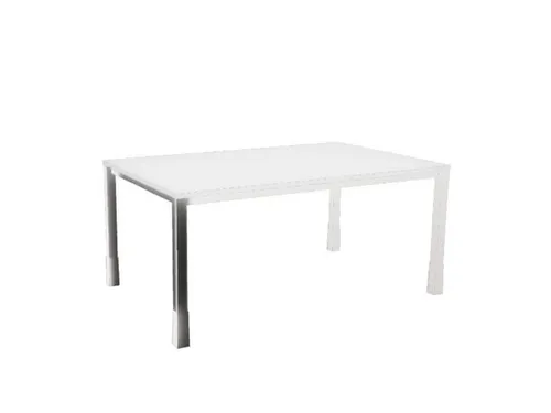 In hoogte verstelbaar bureau,HxBxD 720-840x1600x1000mm,Bl-wit