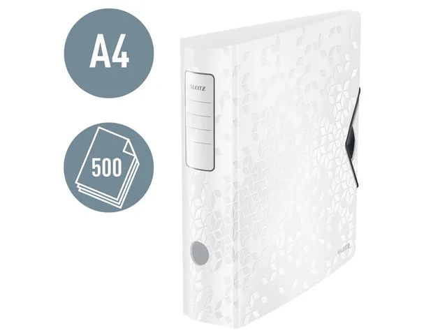 Ordner Leitz 1106 WOW 180° Active A4 80mm PP wit