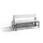 omkleedbank,HxLxD 796x1500x760mm,HPL wit,frame staal RAL7021,leuning