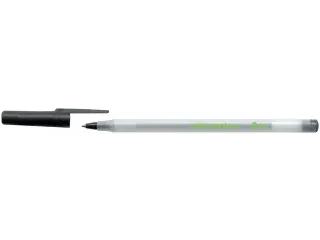 Balpen Bic Ecolutions round stic medium zwart - 2