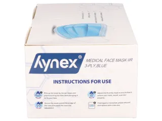 Mondmasker Hynex IIR 3-laags 50 stuks blauw - 8