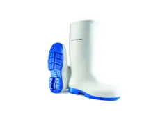 Acifort Classic Safety laars wit pvc S4 SRC A181331 blauw zool maat 45