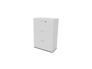 Hangmappenkast Hxbxd 1070x800x445mm 3 Laden Bl-wit - 1