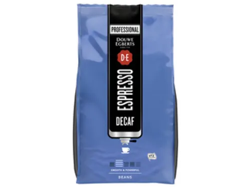 Koffie Douwe Egberts espresso bonen Decaf