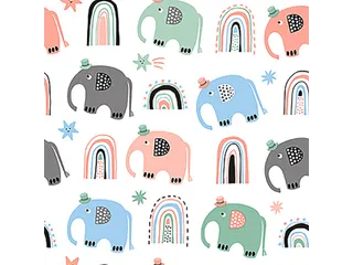 Inpakpapier Colorful kids 200x70cm - 10