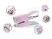 Agrafeuse Rapesco Porpoise rose