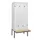 Z-garderobekast,HxBxD 2120x900x815mm,6vak,vak B 300mm,draaigrendel