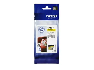 Inktcartridge Brother LC-427Y geel - 1